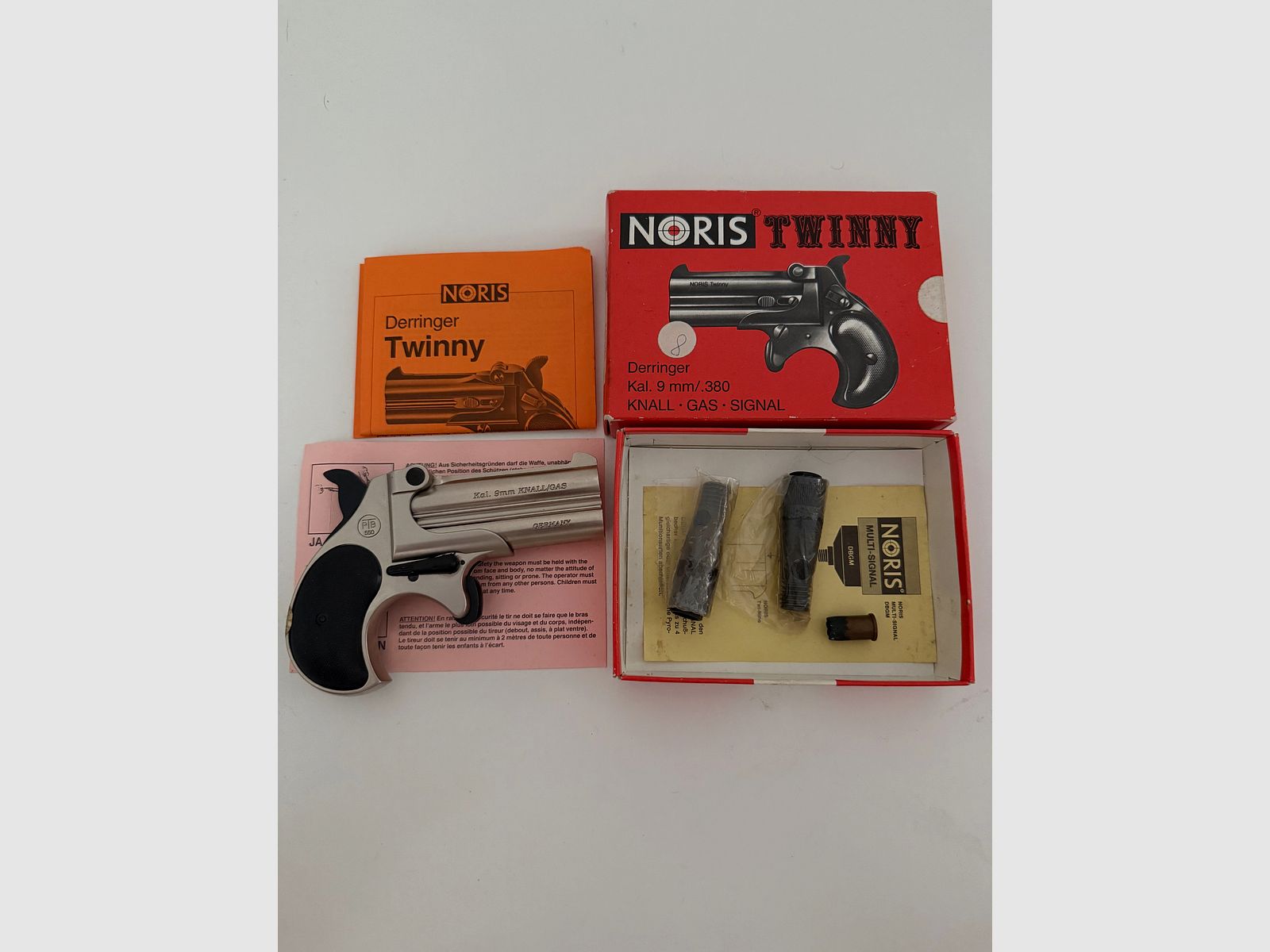Noris Twinny Derringer 9mm/.380 Knall