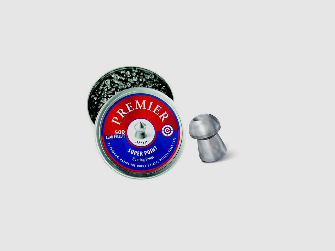 BOX MIT 500 DIABOLOS CROSMAN PREMIER HOLLOW POINT C4.5, Bild 1 von 2