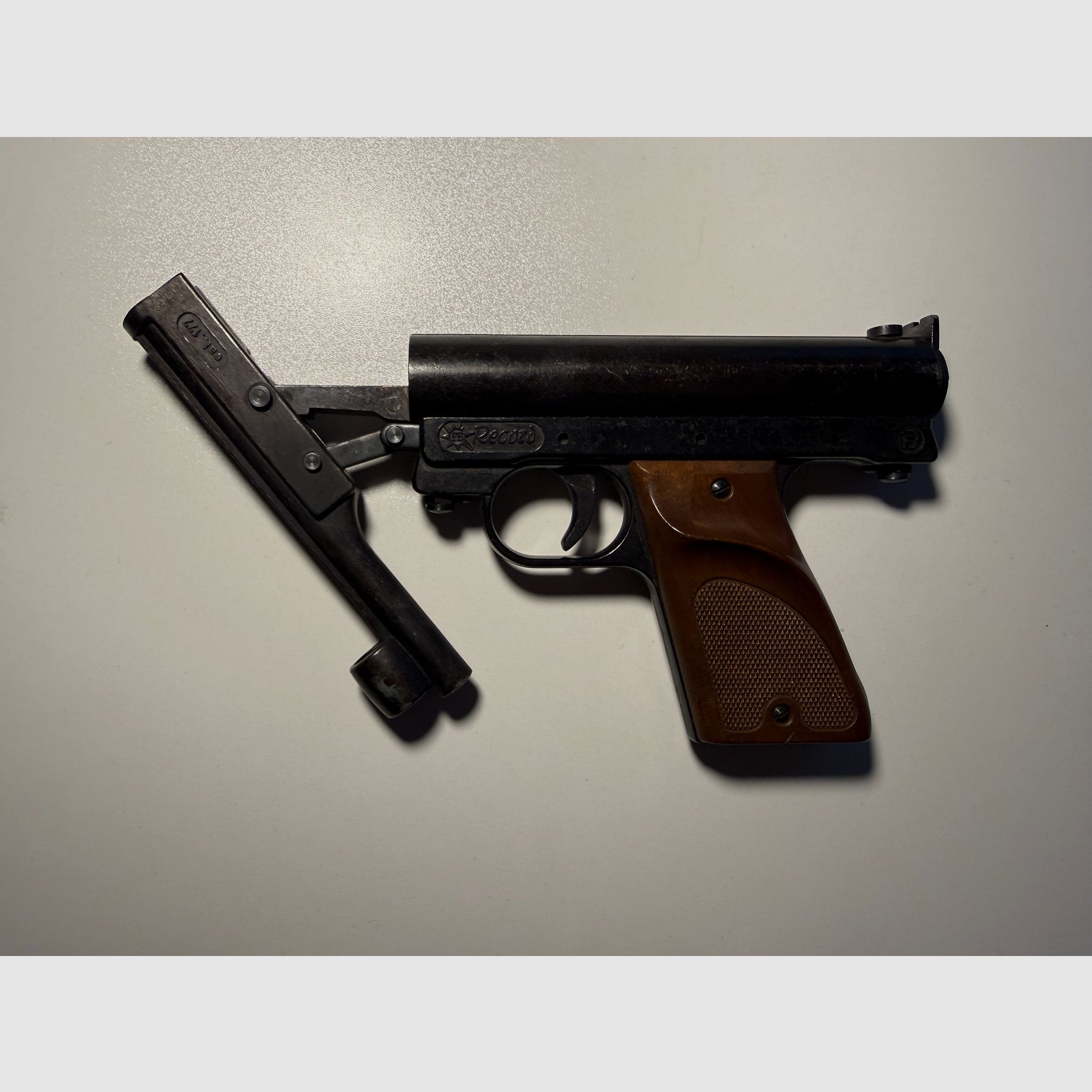 Record Knicklauf pistolet à air 4,5 mm Diabolo, Cal 177