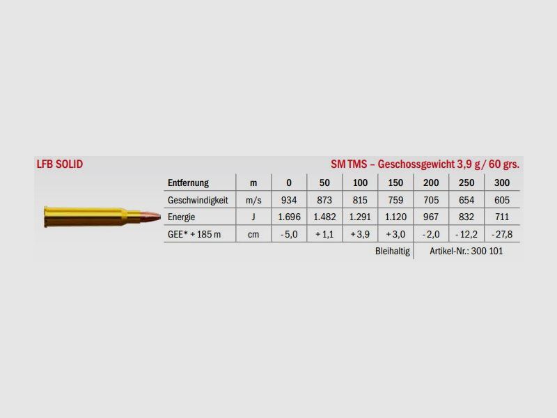 LFB Solid 5.6×50 R Mag. SM TMS 3.9g