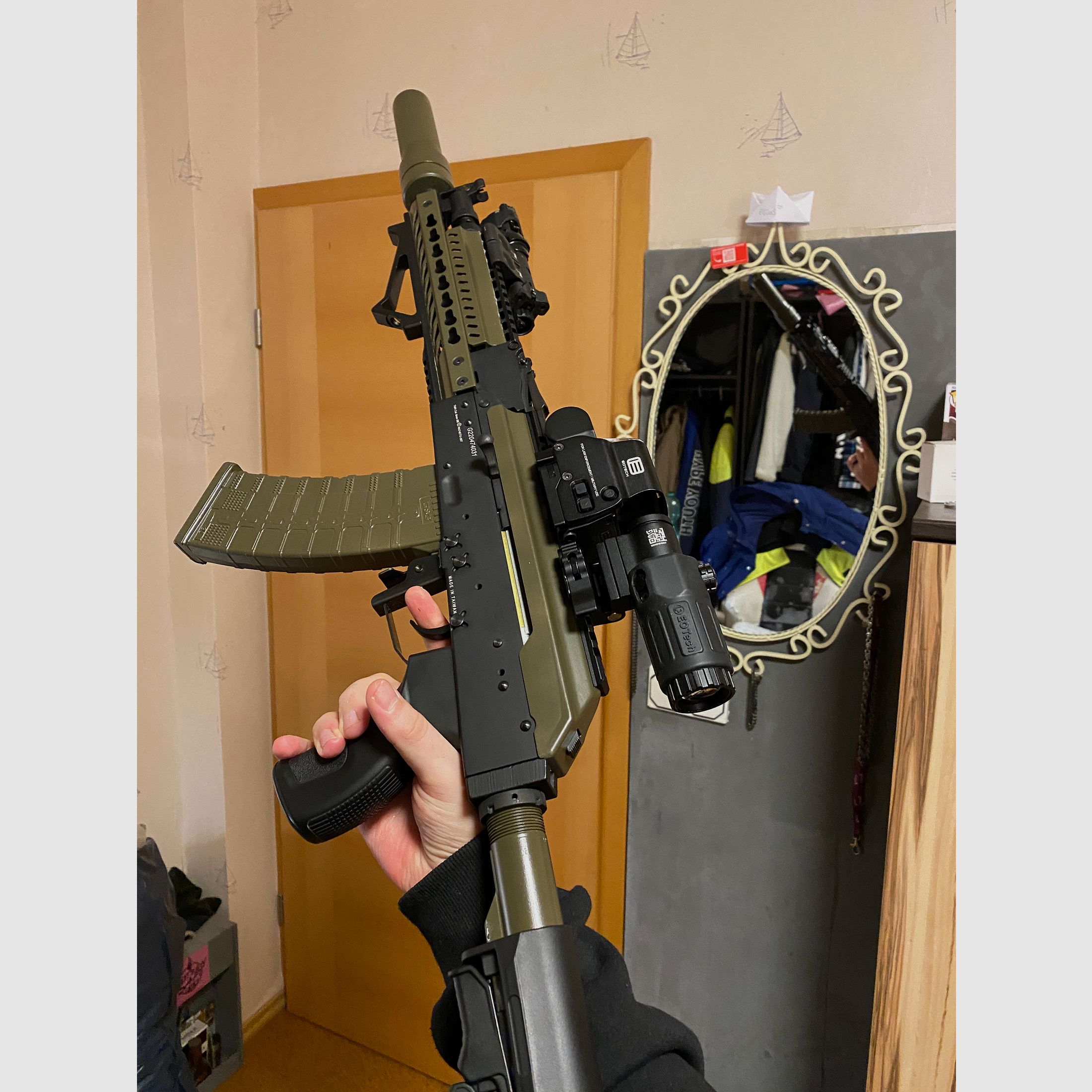 G&G RK74 Elite E.T.U. S-AEG Black