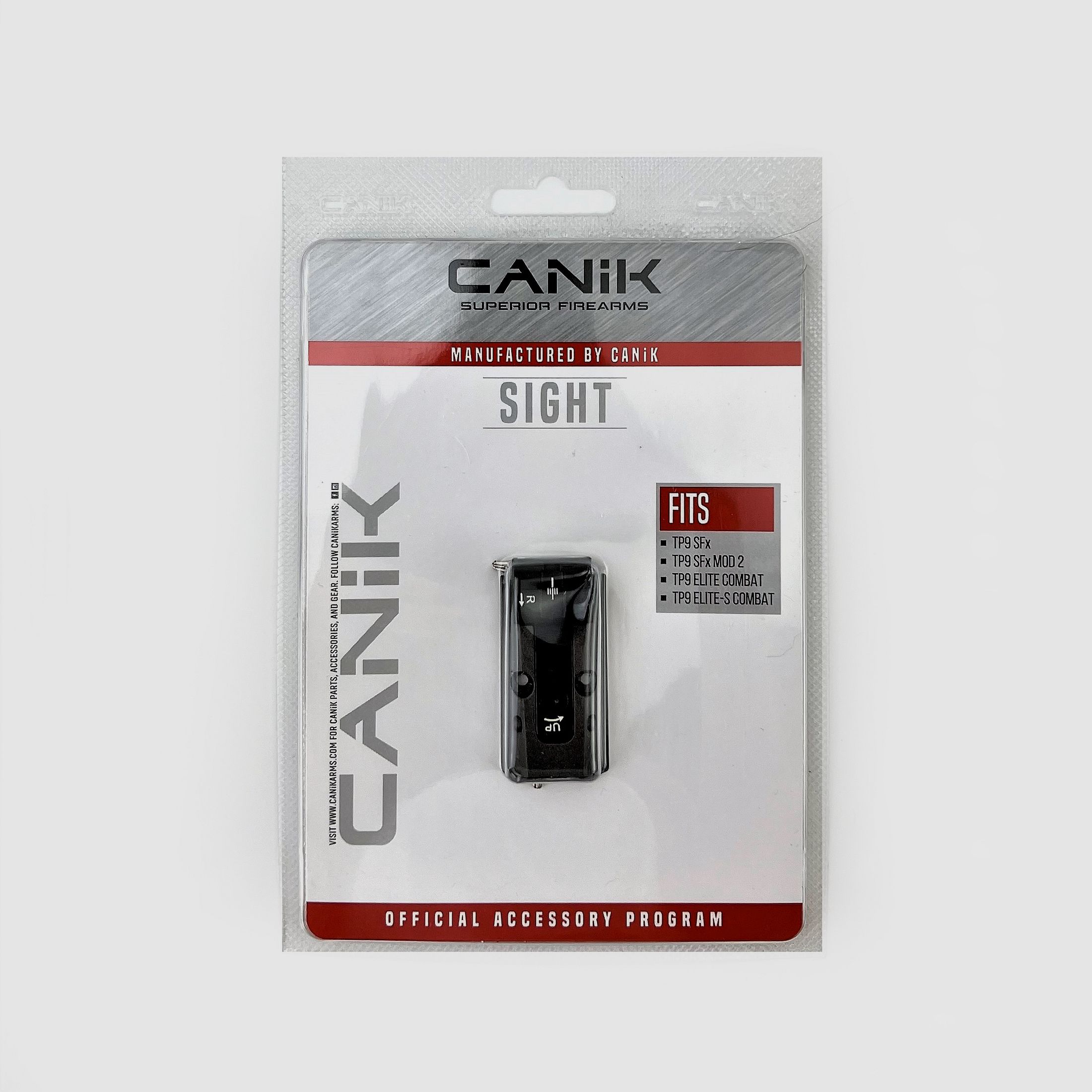 CANIK Visier, Adapterplatte mit verst. Visier,