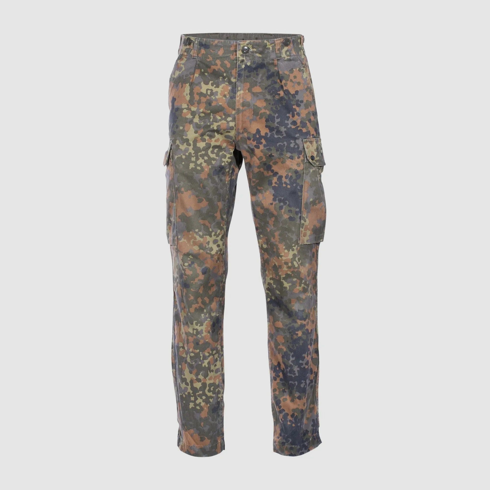 Bundeswehr Original BW Feldhose mit Reißverschluss flecktarn gebraucht