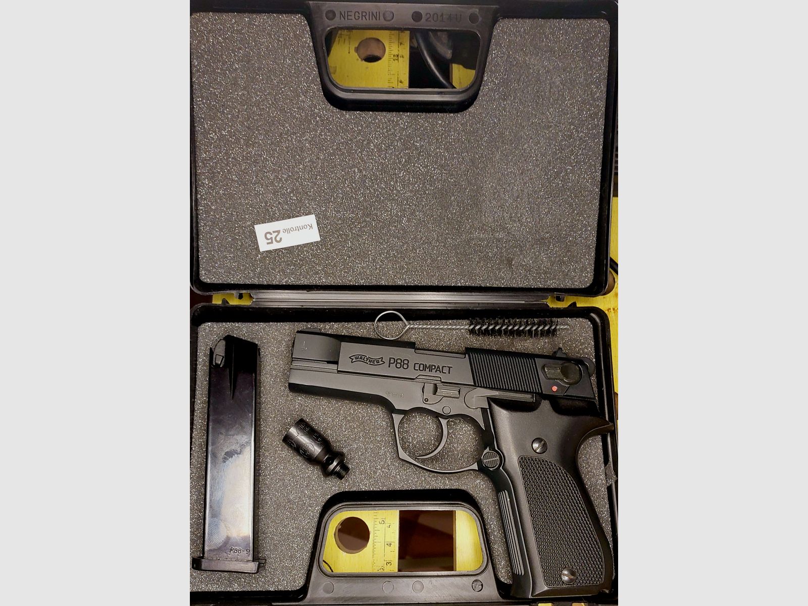 Walther P88-9 (P 88 Compact) Schreckschuss Pistole 9mm P.A.K. schwarz (PTB 764)