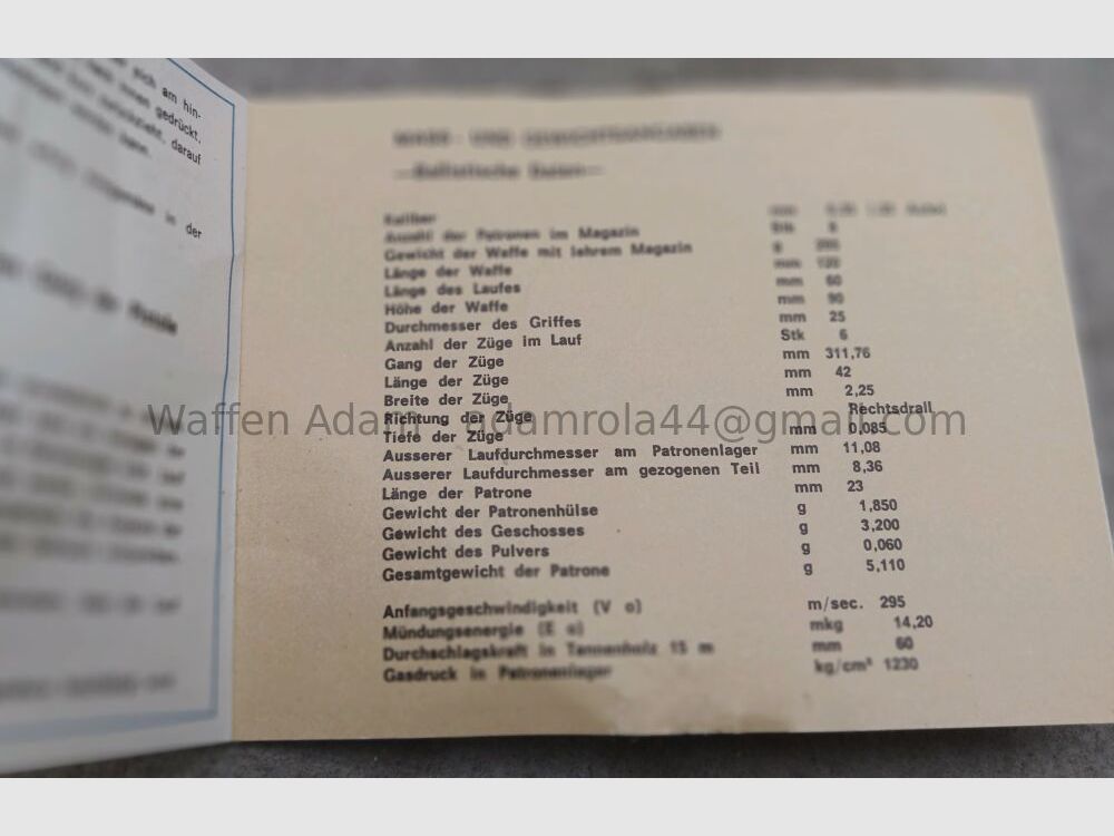 Star CU-Starlet, Taschenpistole