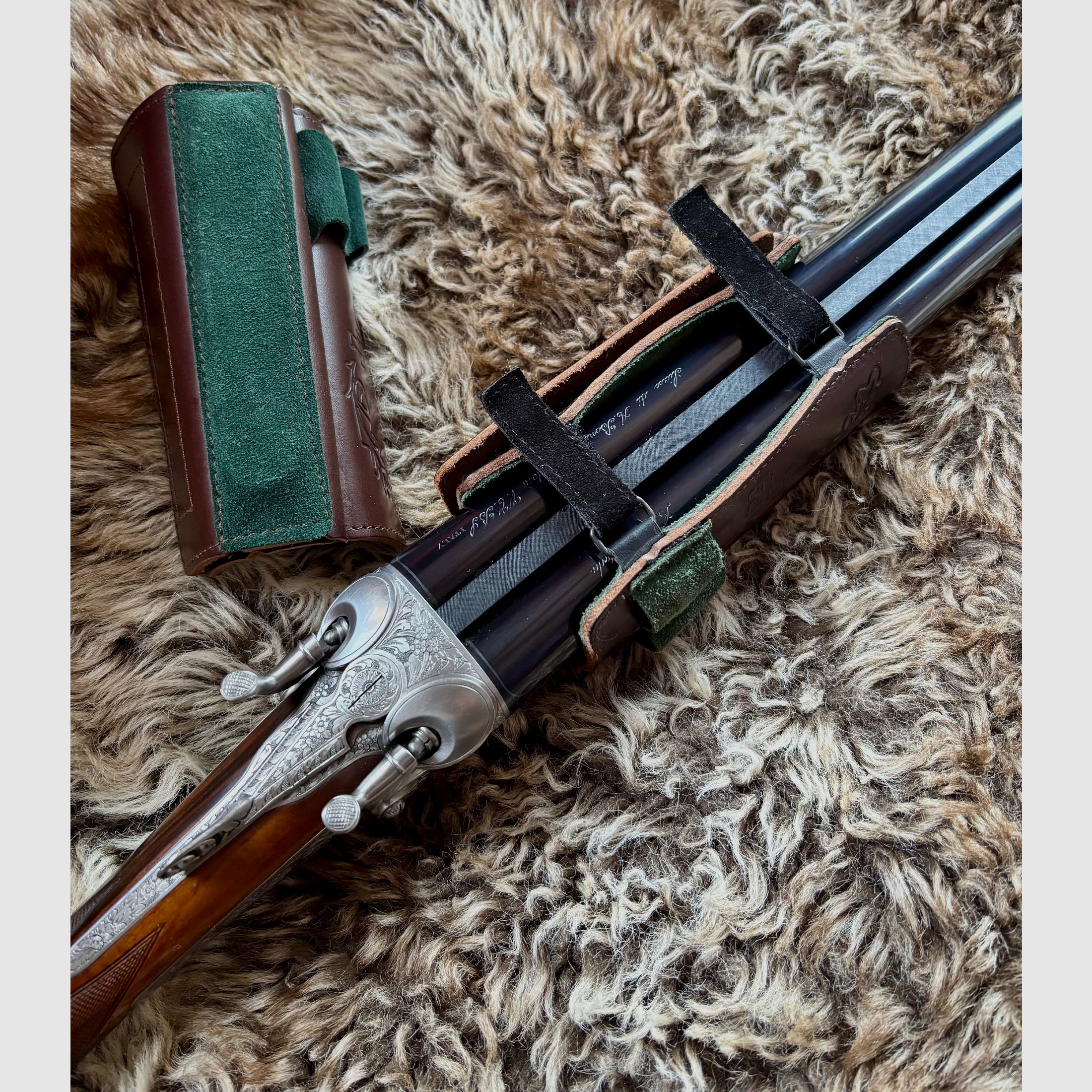 Appui de crosse / coussin pour carabine double, carabine à verrou ou par exemple R 8