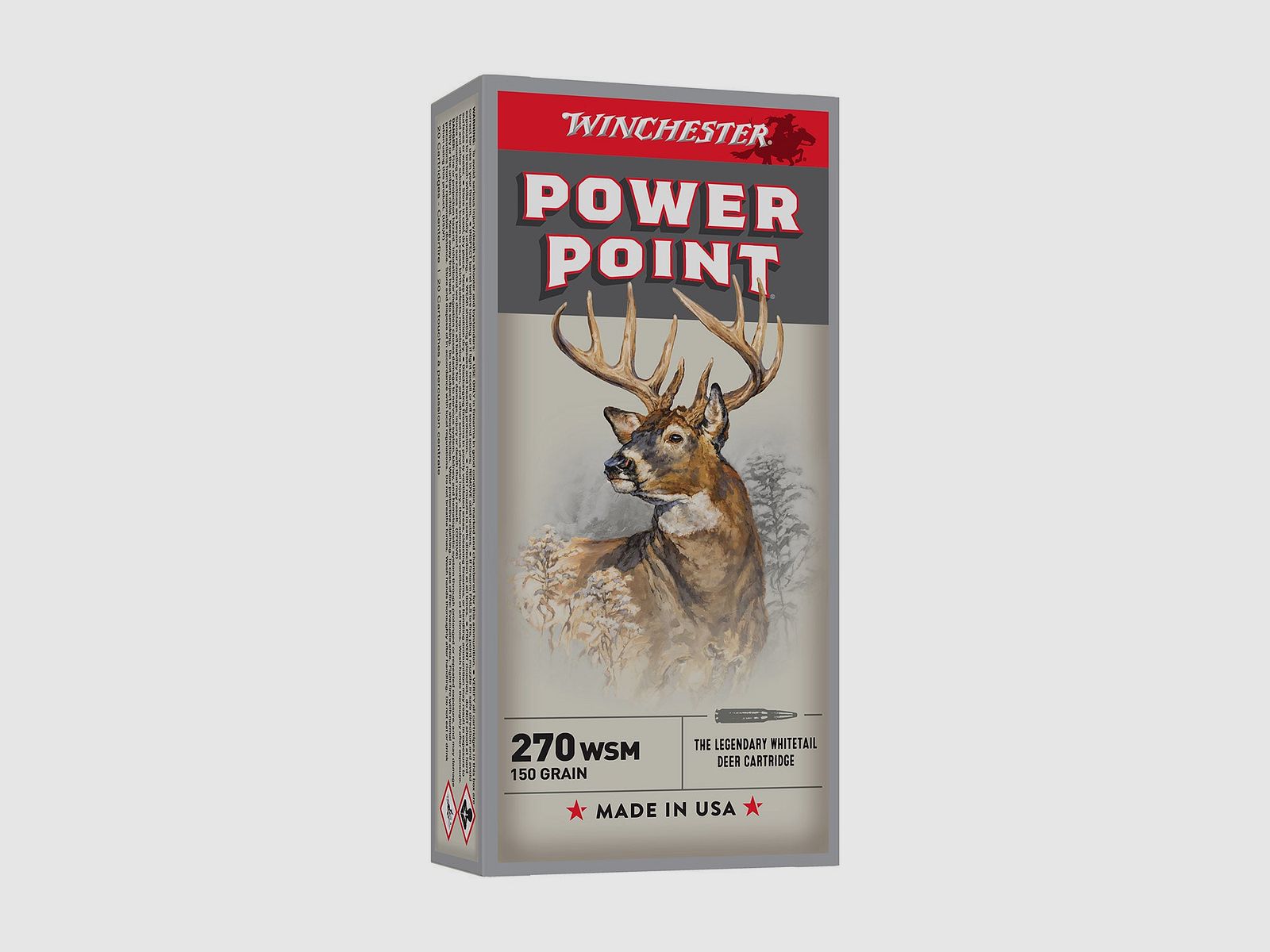 .270 WSM WINCHESTER POWER-POINT 150gr