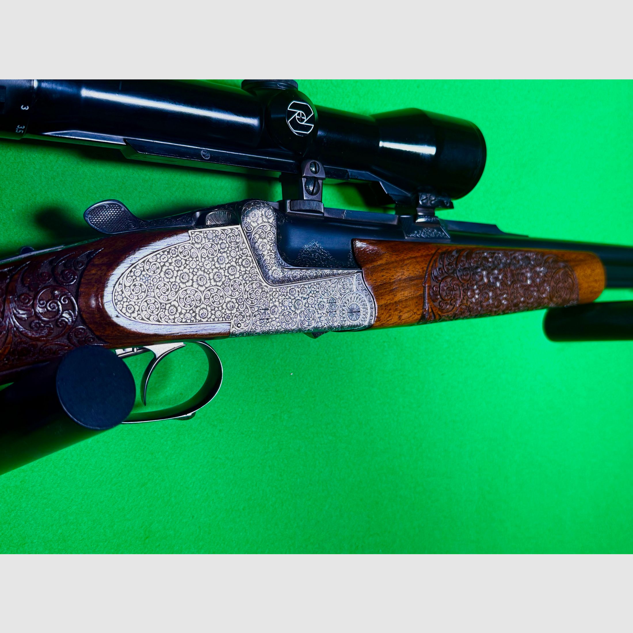 Exclusive unique piece break-action rifle 6.5x57R & 16/70 1 of 1!