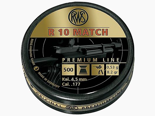 RWS PREMIUM LINE R10 DIABOLO 4,5MM