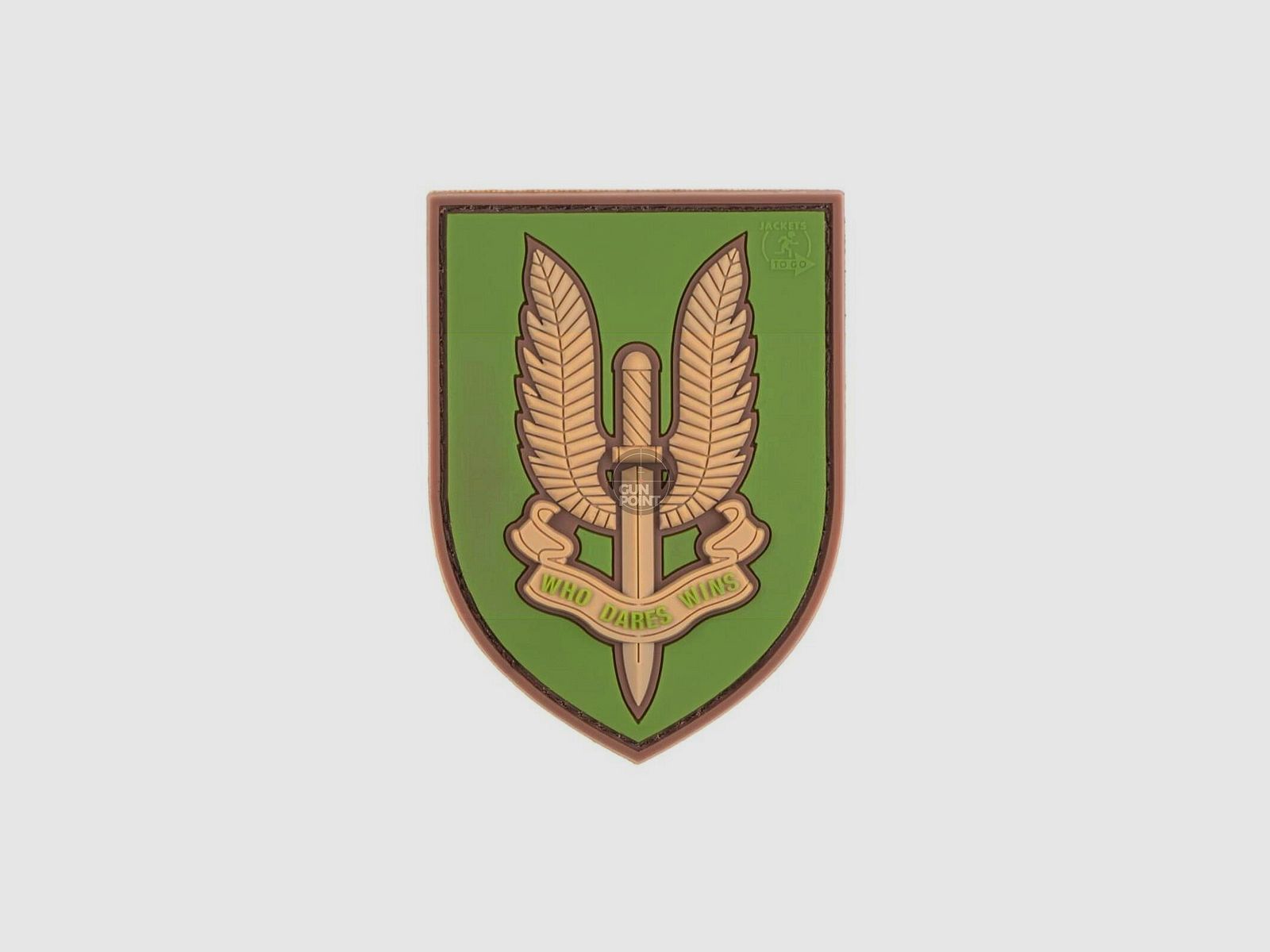 JTG SAS Rubber Patch-Grün