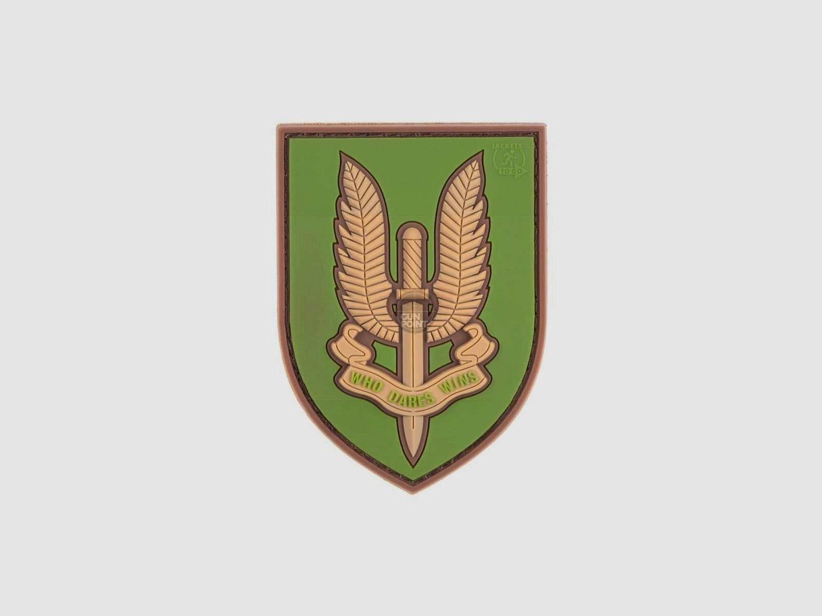 JTG SAS Rubber Patch-Grn