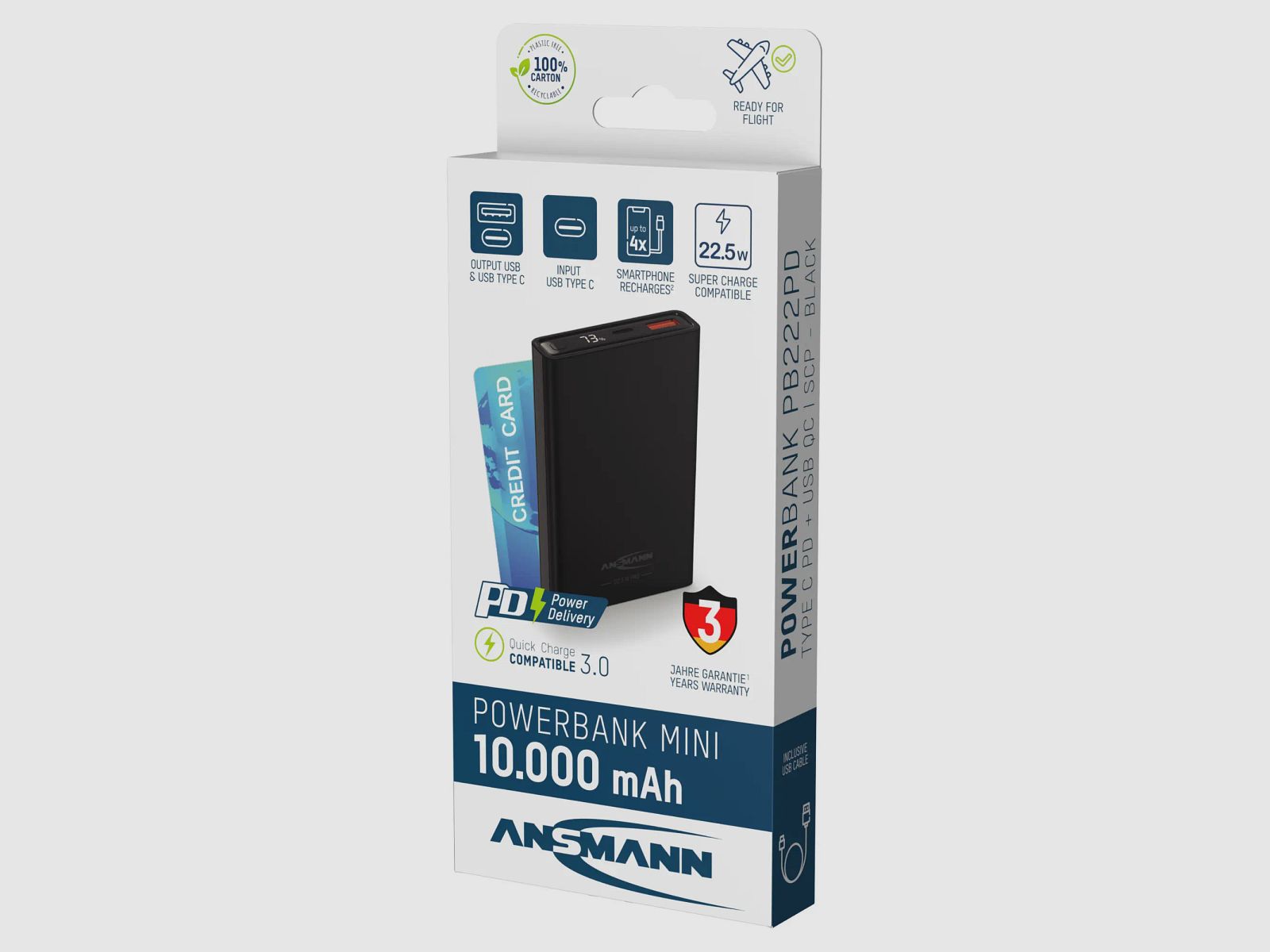 Ansmann Powerbank 10.000 mAh