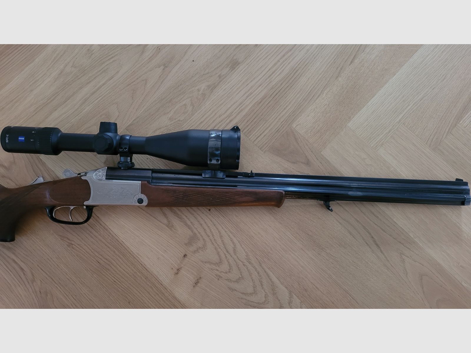 Blaser BD 880 Bockdrilling mit Zeiss Conquest V4 3-12x56
