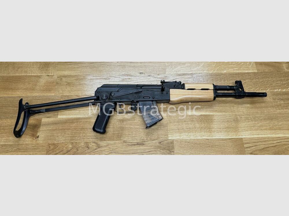 Cugir Modell 64 Short Barrel - halbautom. Büchse 7,62x39 - 32 cm Lauf Unterklappschaft Modell 64SB - Lauf hartverchromt - kurzer 32 cm Lauf - zivile Version AKMS / System AKM / AK47 AK-47