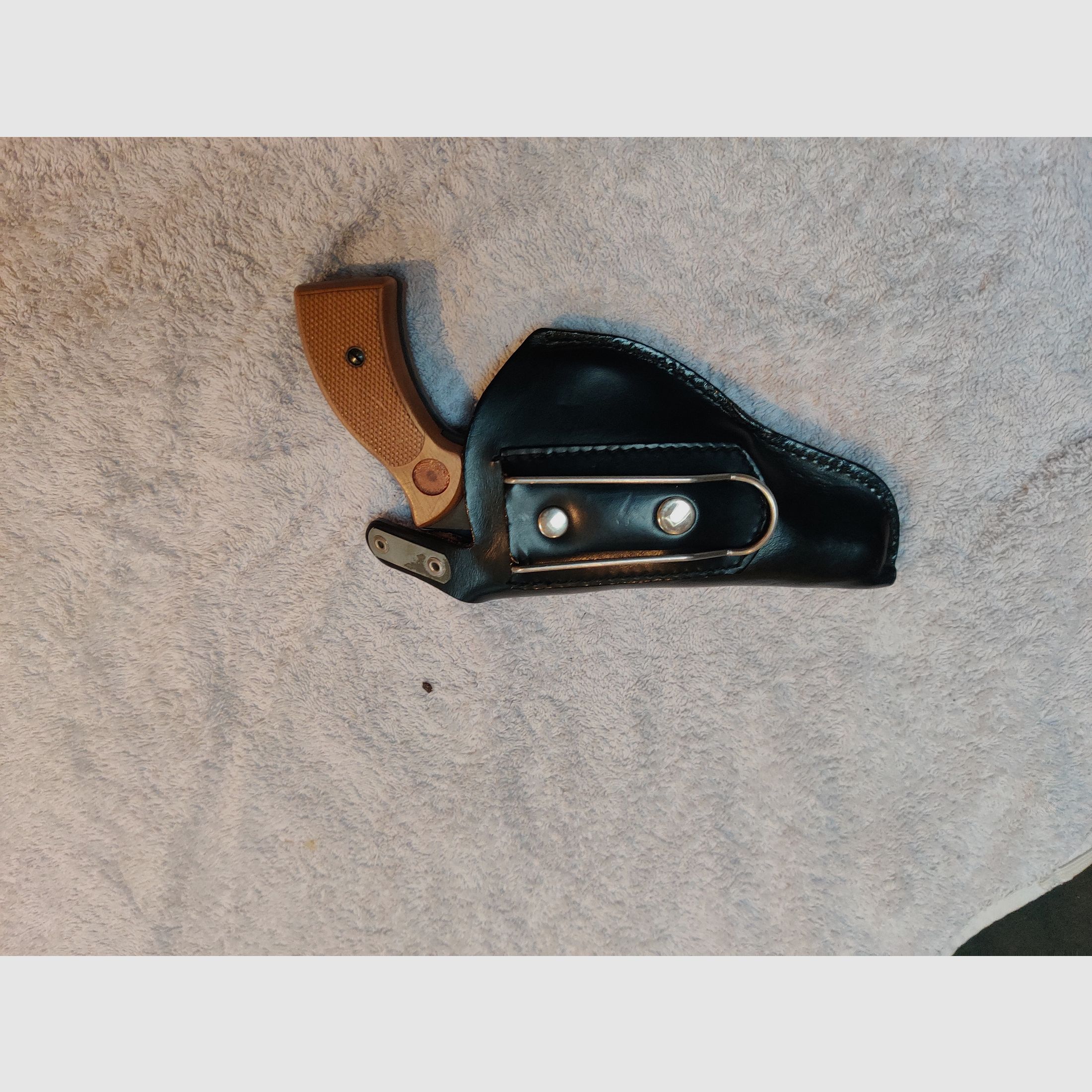 Revolver Knall Reck 9mm mit Holster