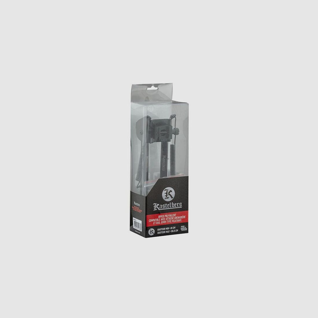 Bipod Kastelberg polyvalent Picatinny mit QD-Sling-Swivel, Bild 9 von 10