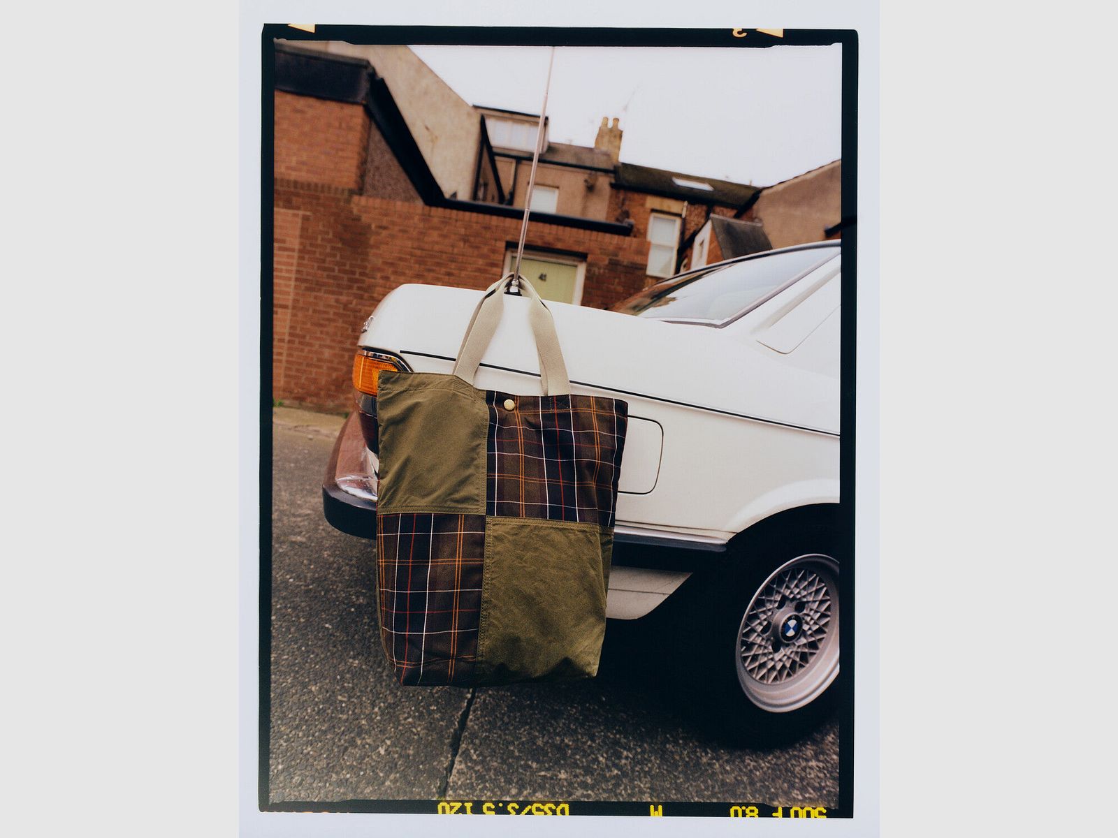 Barbour Tote Bag Transport Patchwork