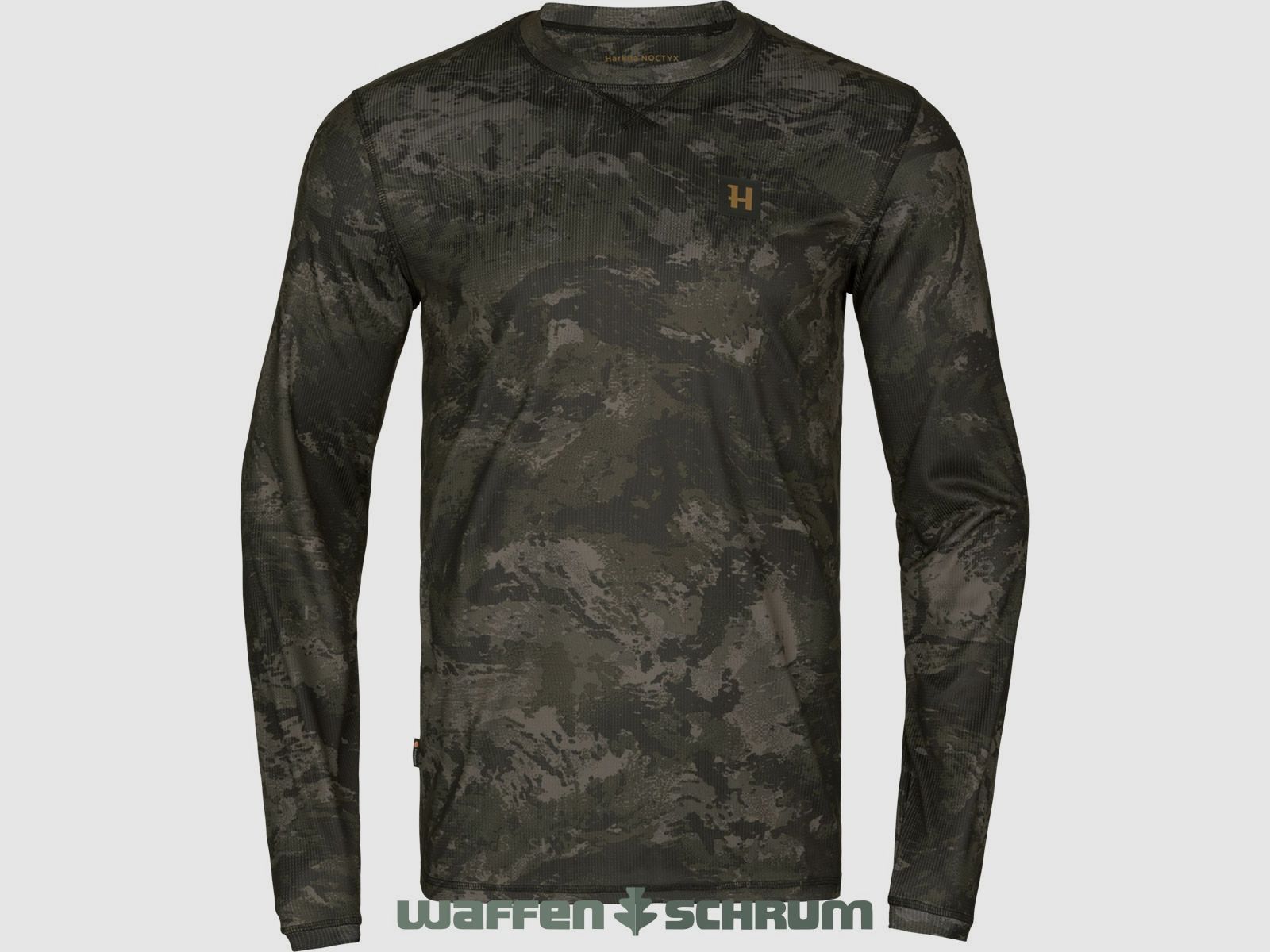 Härkila Langarmshirt Noctyx Camo AXIS MSP® Black