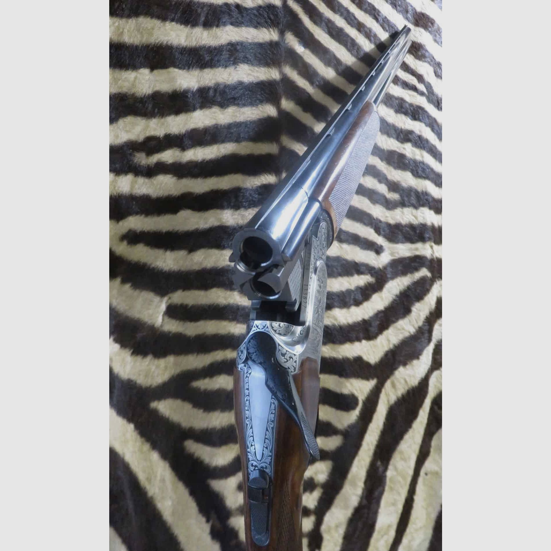 Bockdoppelflinte RIZZINI BR220 Steel Kal. 28/76 Läufe 76 cm – Waffenkoffer, Bild 11 von 12