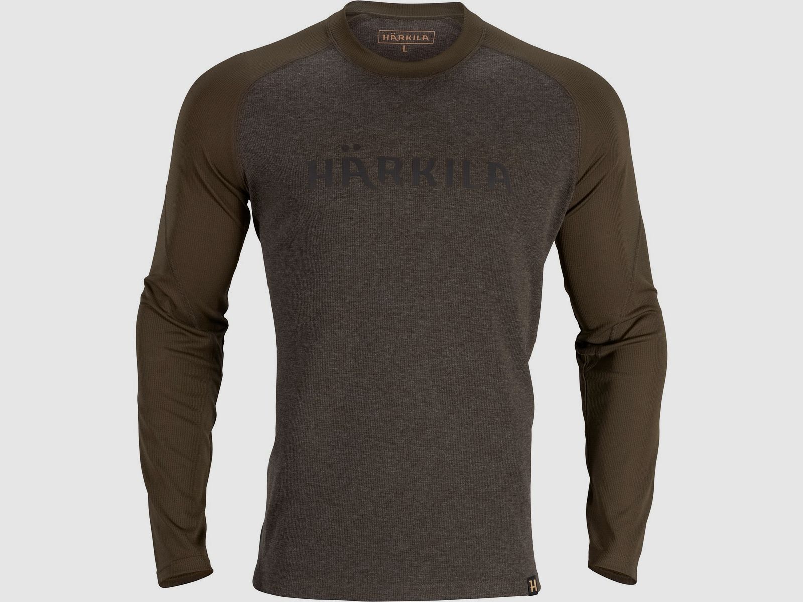 Härkila Metso Langarmshirt Herren Willow green - 2XL