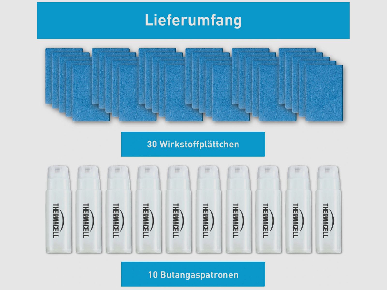 THERMACELL 22010251 Nachfüllpack für Mückenabwehrgerät 120 Std
