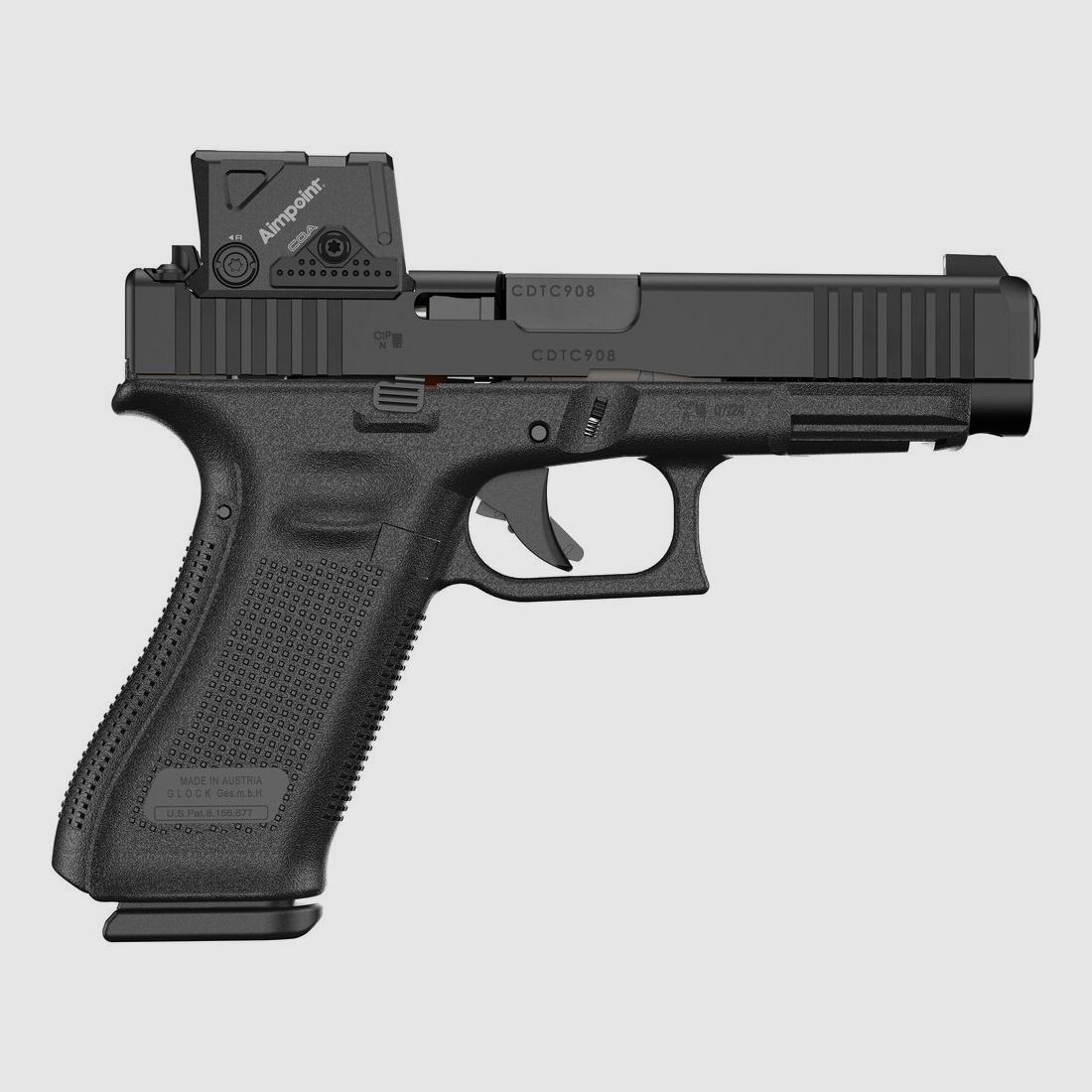 Glock Pistool 47 MOS/FS A-Cut Combo 9 mm Luger