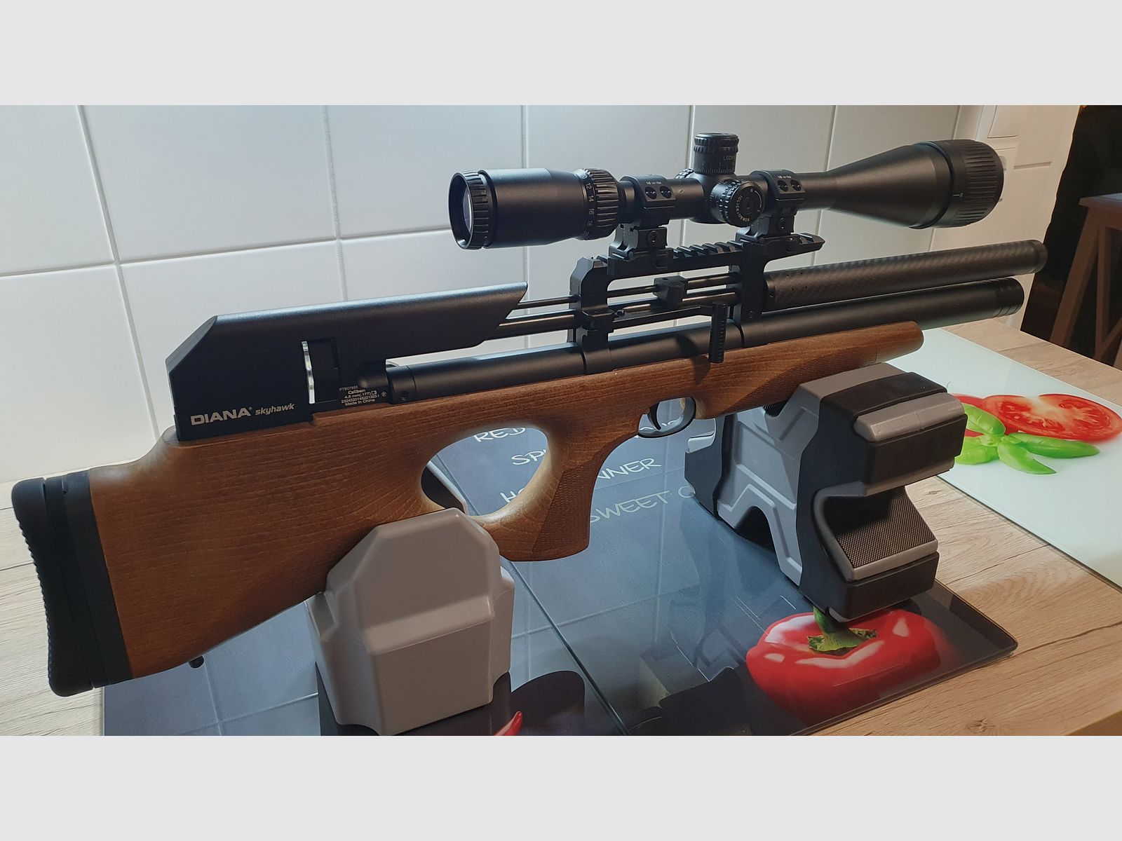 Diana Skyhawk Gen 2 con accesorios