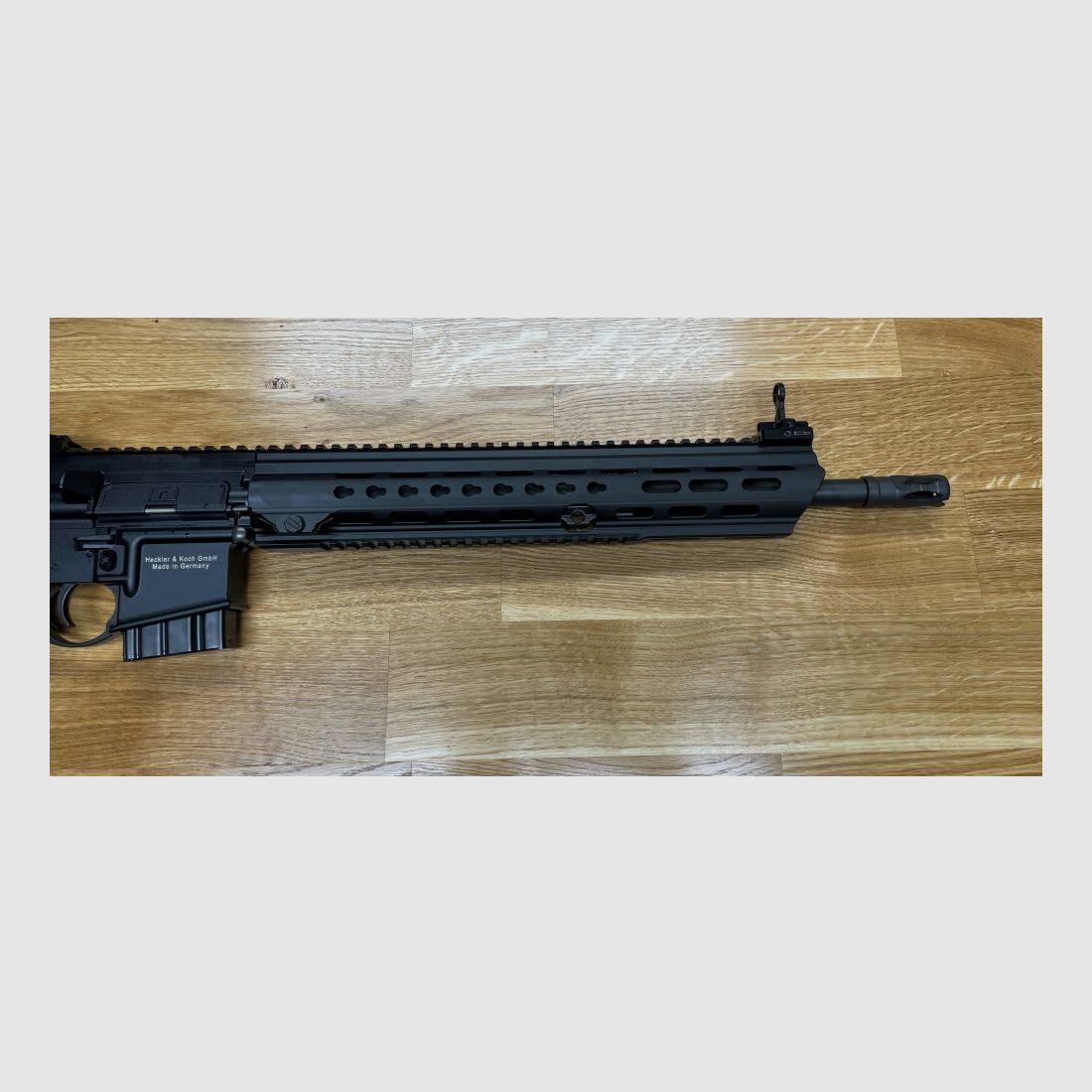 Heckler & Koch MR223 A3 Slim-Line 16,5" cañón - rifle semiautomático .223Rem guardamanos largo - color negro - aprobado deportivamente! - versión civil H&K 416