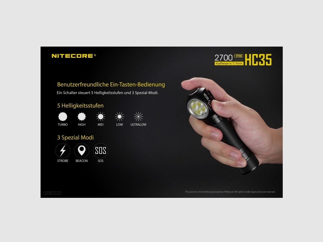Nitecore HC35