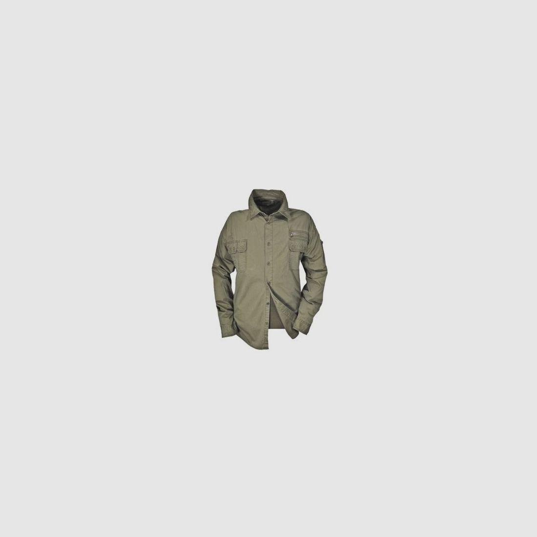 Overhues & Schüssler Chemise Outdoor 1/1 Manches avec Manches Roulées