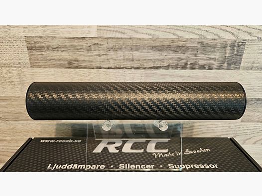 Overbarrel silencer RCC Carbon 44 Hunter cal. .30 thread 5/8"-24 - new goods from specialist trade