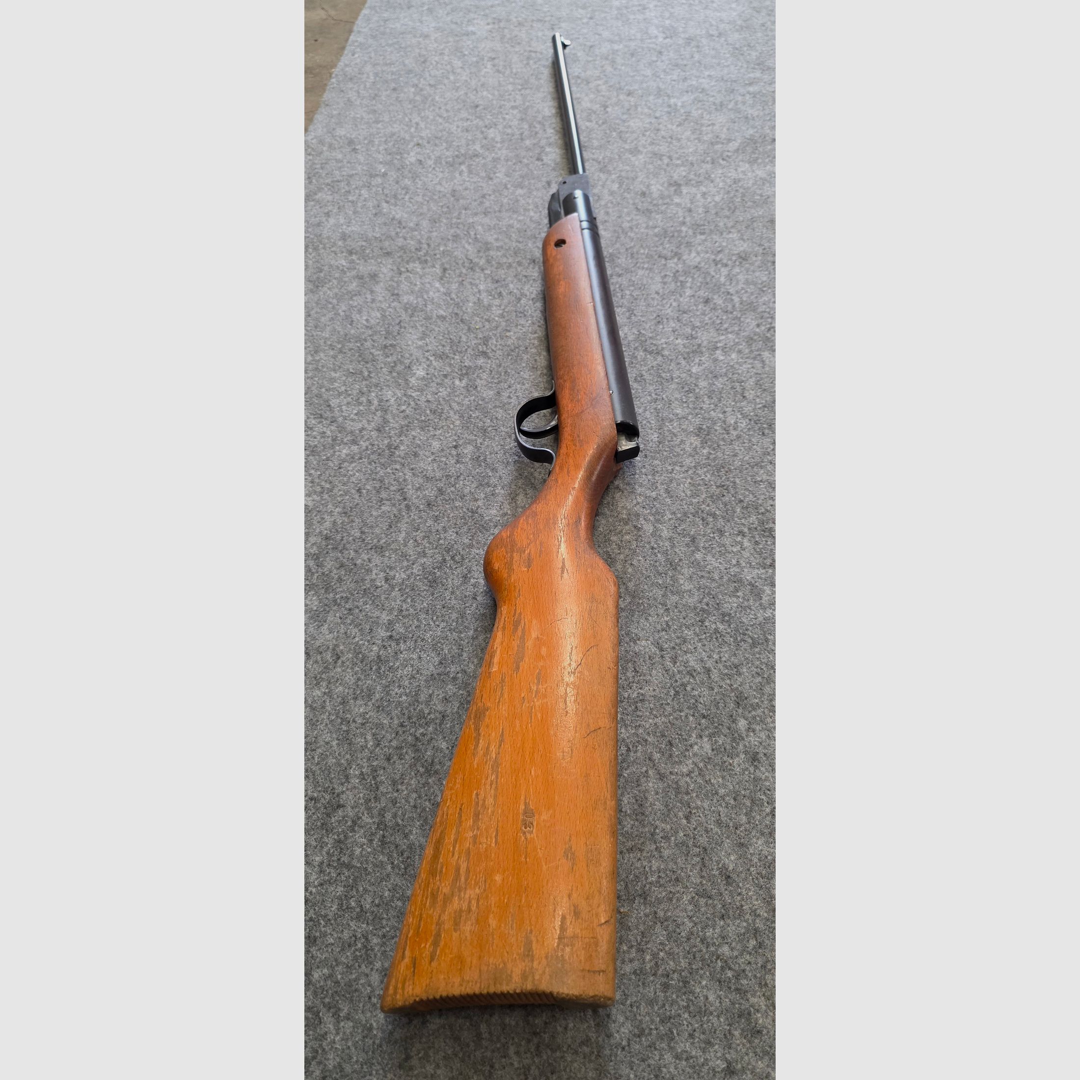 Rare with safety Haenel Mod. 300 Cal. 4.5mm Diabolo break-action rifle