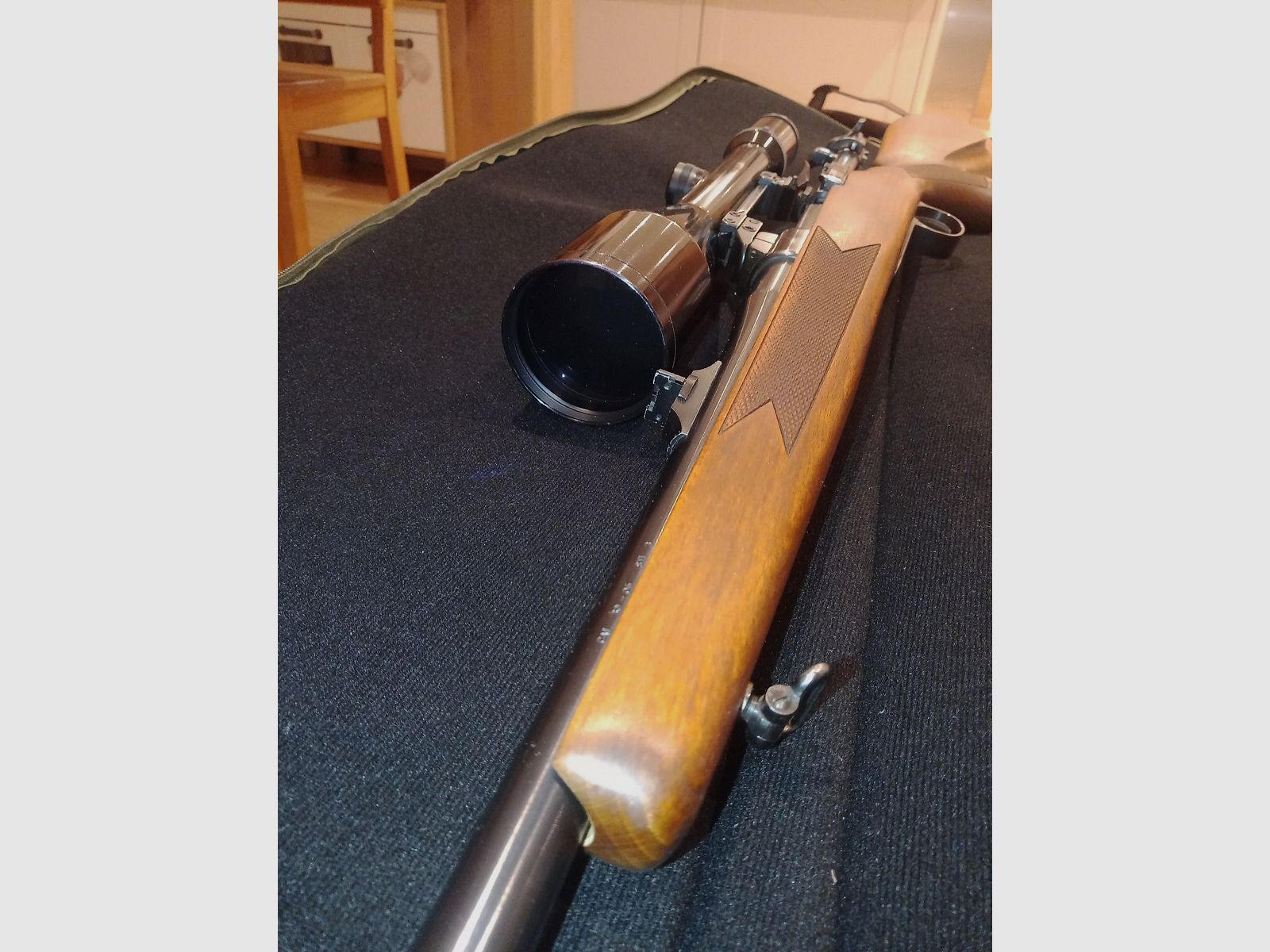 Voere Repetierbüchse Mauser 98 – .30-06 – Deutscher Stecher – Swarovski Habicht 3–12×56