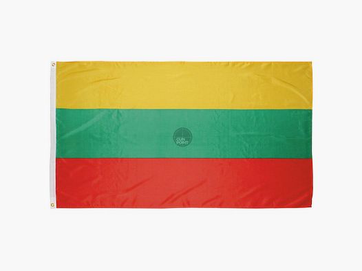 Flag, Lithuania, Polyester, 90 x 150 cm