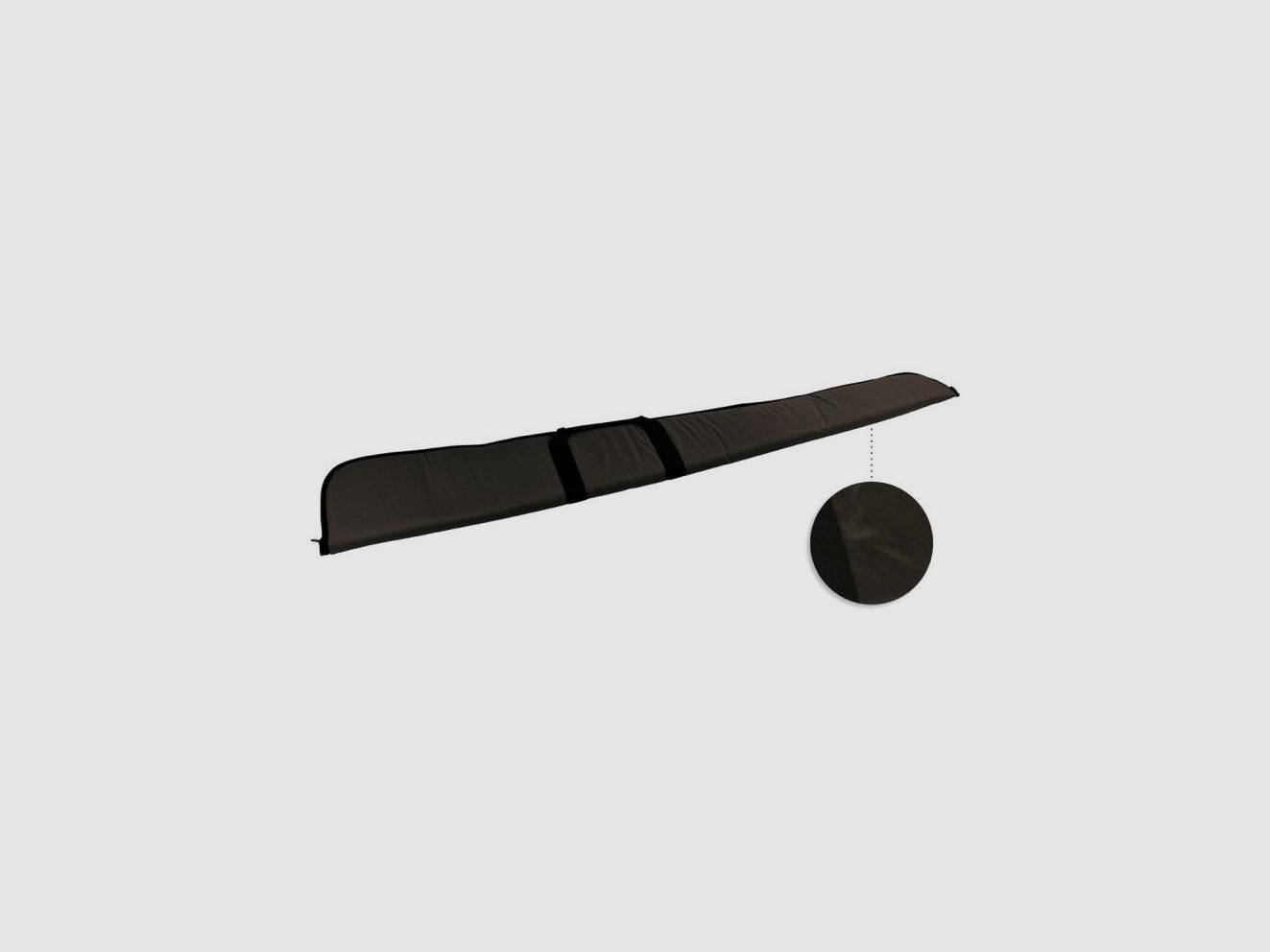 Geweerfutteral 130 cm bruin