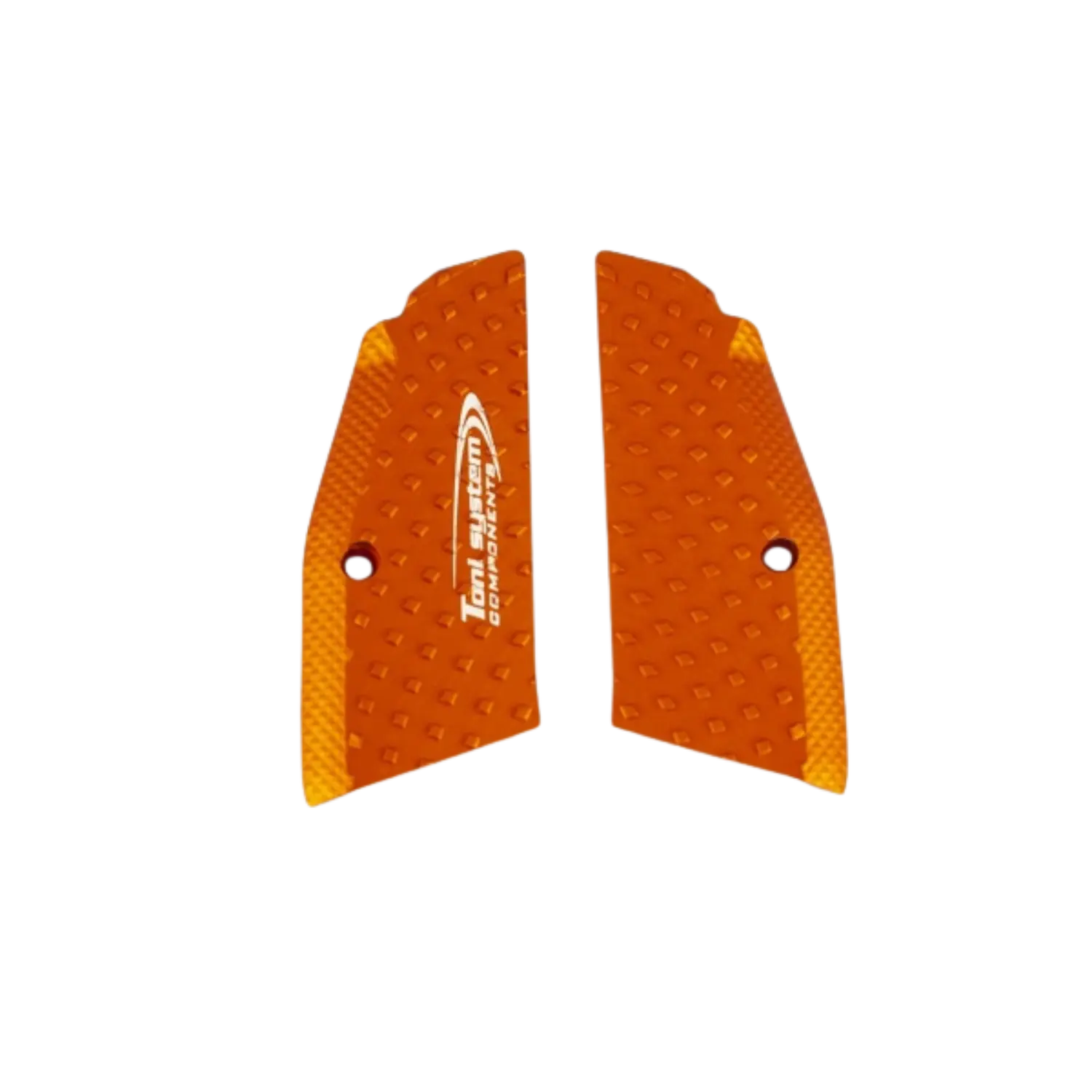 Toni System Vibram Griffschalen für CZ Pistolen Orange Kurz