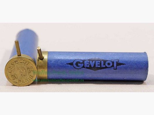 Gevelot, France Lefaucheux shotgun shells .20