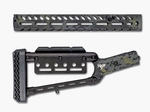 RANGER POINT Henry Lever Straight Grip Stock Set (Black Multicam)