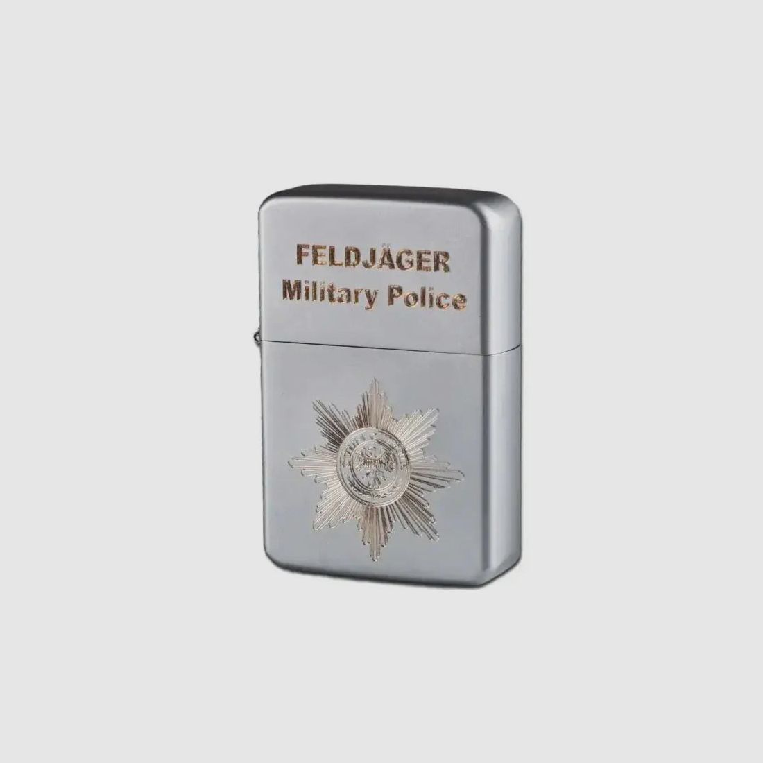 Briquet original Bundeswehr Z-Plus gaz avec gravure chasseur de terrain