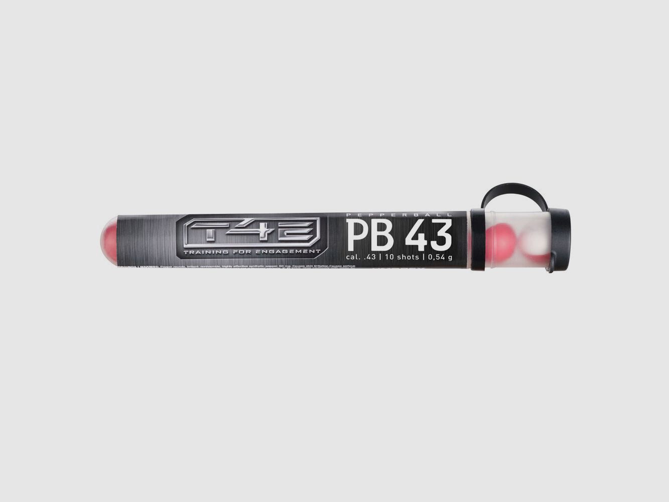 T4E T4E PB 43 - 10 pièces .43 Pepperballs