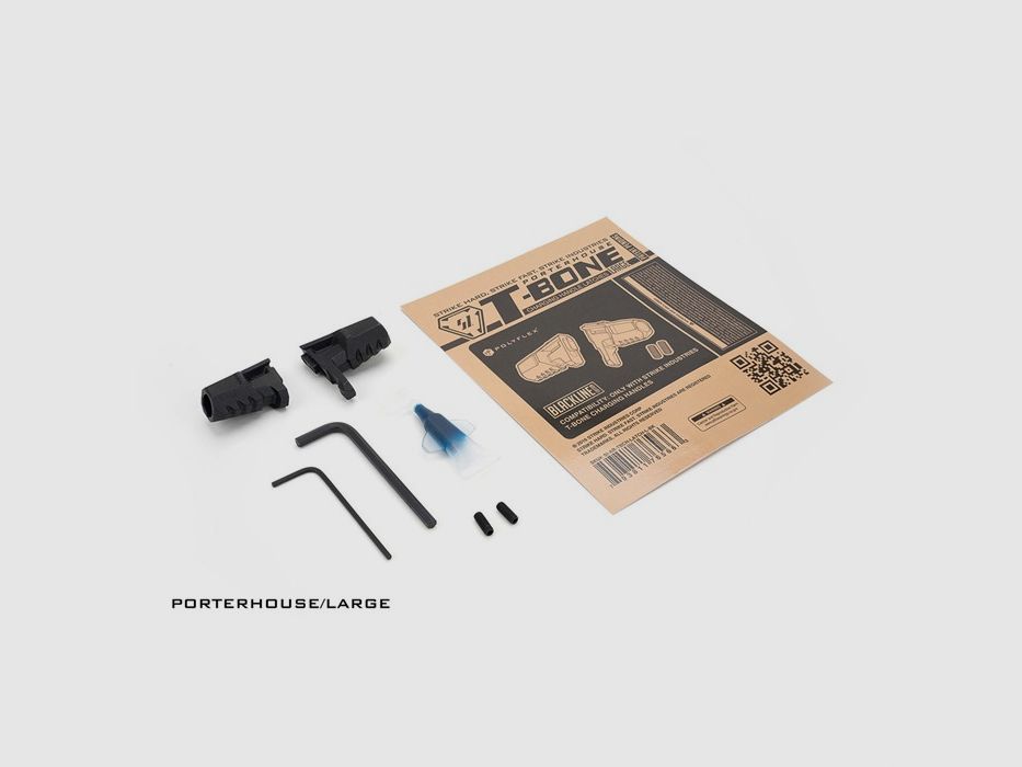 .223 PORTERHOUSE (LARGE) LATCHES FOR AR-TBCH-223 IN BLACK, image 1 of 7