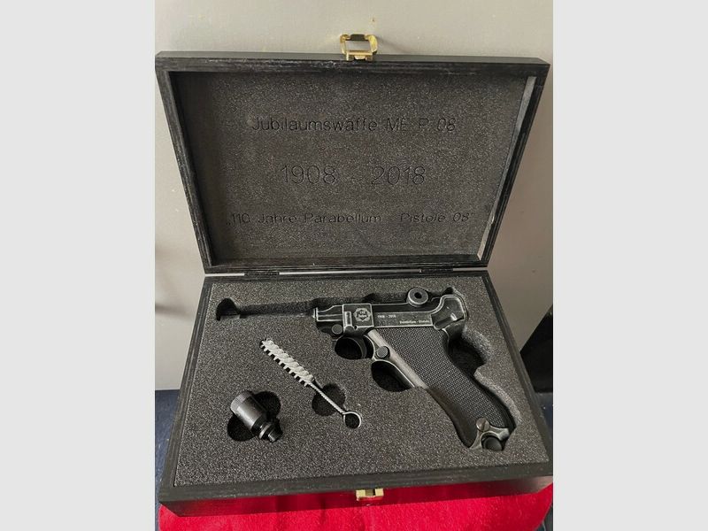 ME P08,JUBILÄUMSWAFFE ANTIK 110 JAHRE