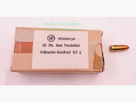 Hirtenberger / Austria Pistol Ammunition