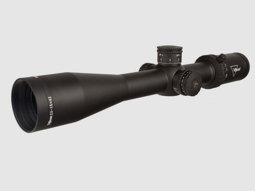 Credo 2,5-15x42 SFP MRAD Punto Centrale Rosso