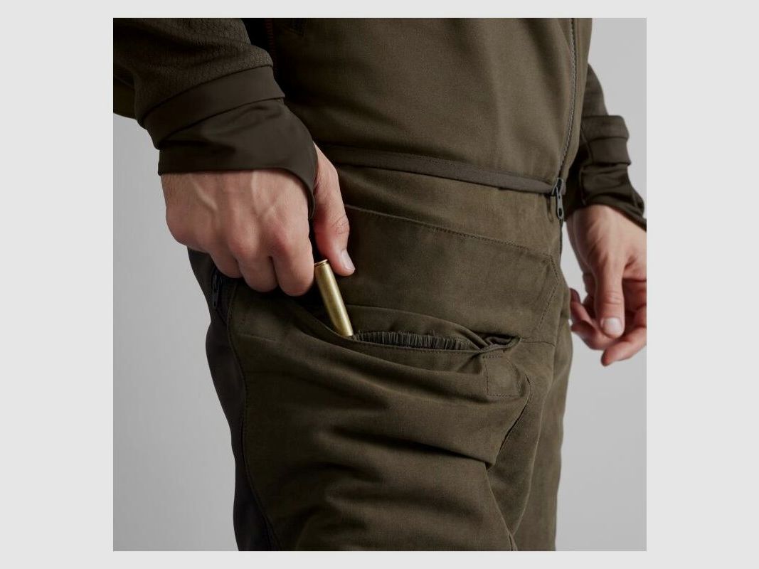 Härkila Herrenhose Scandinavian Willow green/ deep brown