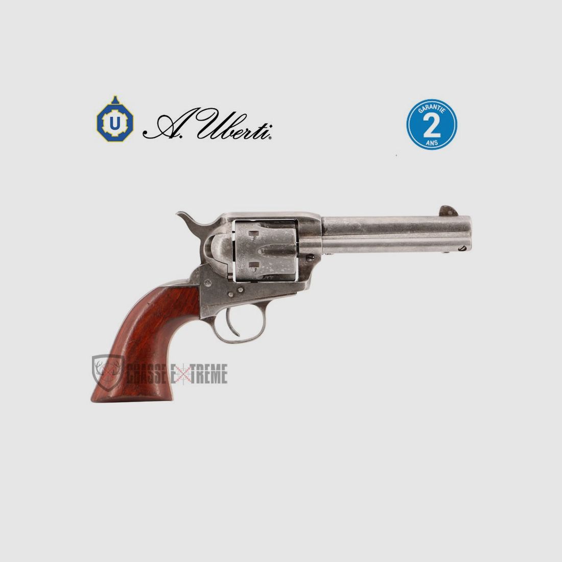 Revolver UBERTI 1873 Cattleman New Model Acier Cal 45 Colt 5.1/2", image 2 sur 5