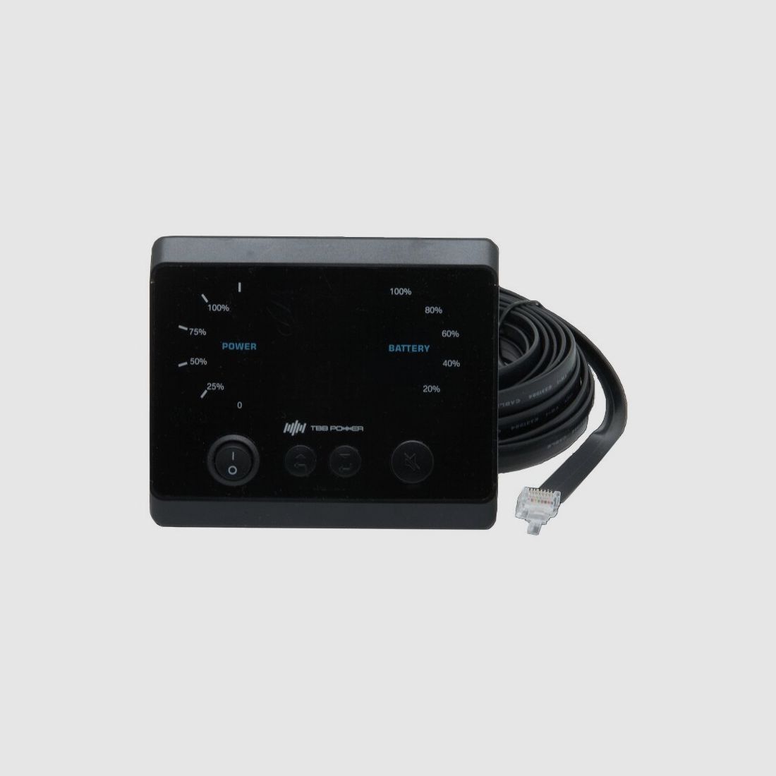 Batterieanzeige inkl. Fernschalter & 5 m Kabel für M12, Bild 1 von 4