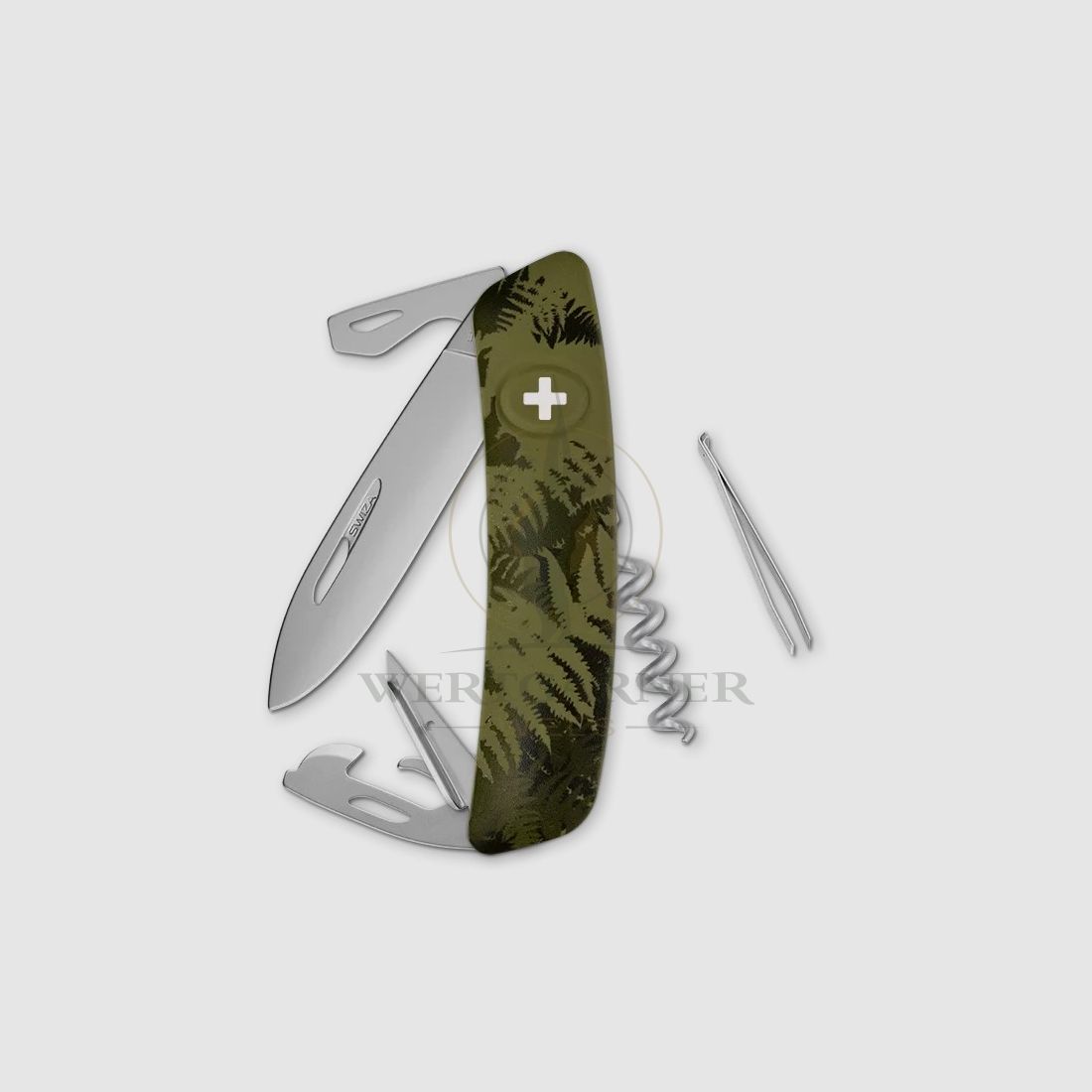SWIZA D03 Szwajcarski Nóż Fern Khaki