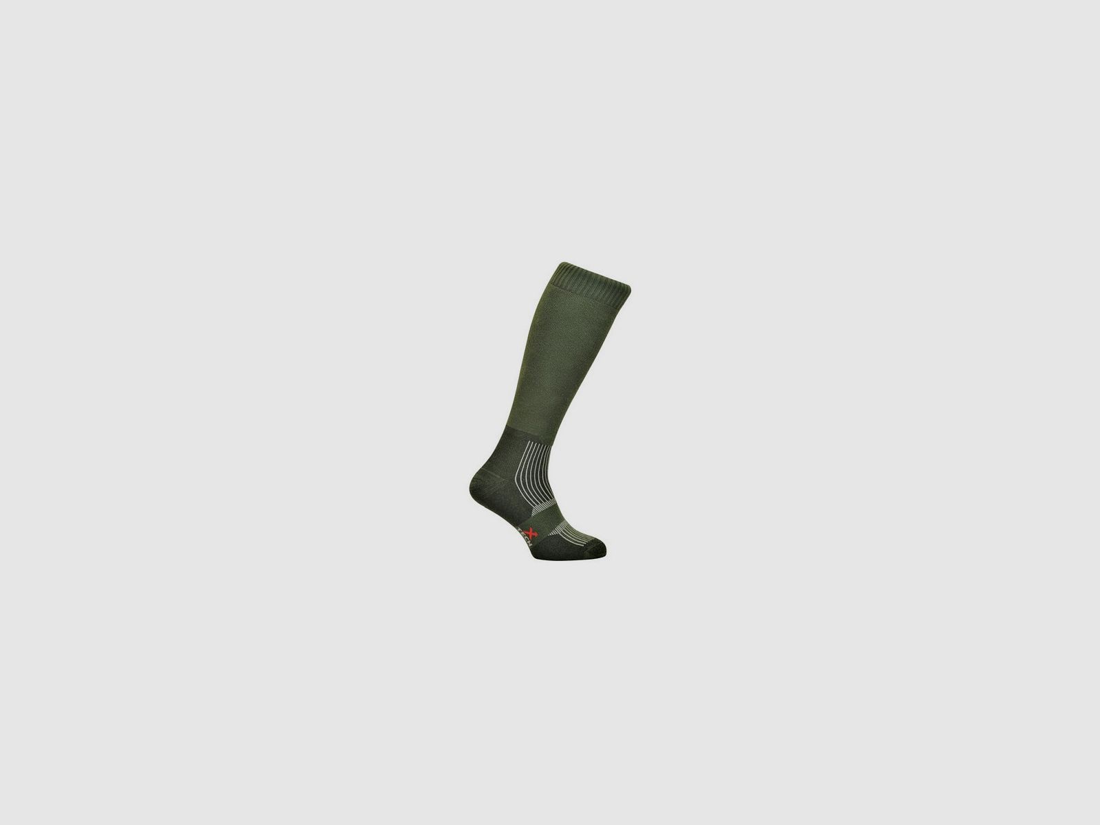 X TECH THERMAL STOCK SOCK WARRIOR GREEN