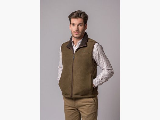 Chaleco Polar Berlin Camel Olive